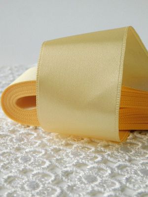 Панделка сатен - Мед и мляко - 10м. №83