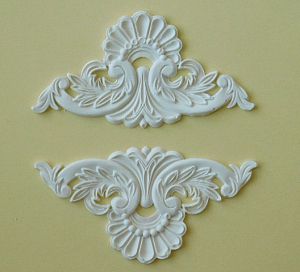 Комплект орнаменти - 2 бр. - 10,00 x 5,00 см