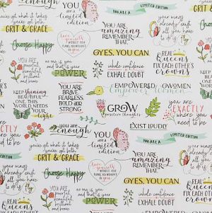 Комплект дизайнерска хартия - Spread Your Wings - 12  листа