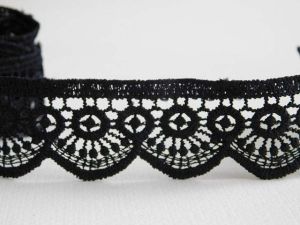 Дантела - Черно - 1м.
