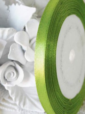 Панделка Сатен - Зелено - 20 м.№95
