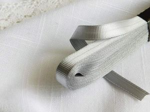 Панделка рипс - Оловно сиво - 10 м №44