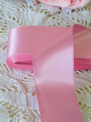 Панделка сатен - Пунш розово - 10м №20