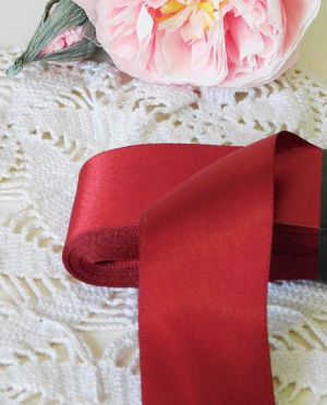 Панделка сатен - Кармин червено - 10м. №53