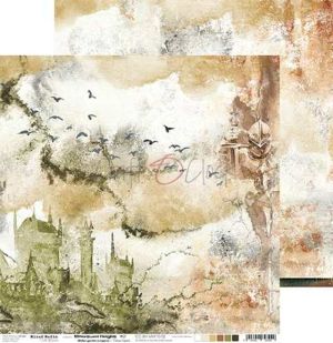 Комплект дизайнерска хартия - Bittersweet Heights - 24 листа