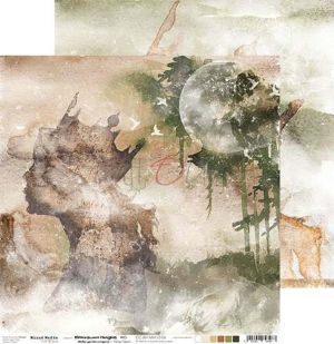 Комплект дизайнерска хартия -  Bittersweet Heights - 6 листа