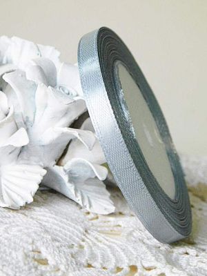 Панделка Сатен - Светло сиво - 20м №59 