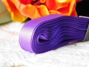 Панделка рипс - Аметист Лилаво - 10 м. №34