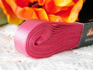 Панделка рипс - Наситено тъмно розово - 10 м №21 