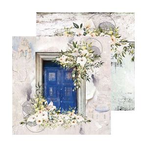 Комплект дизайнерска хартия - AFTERNOON WALK - 24 листа