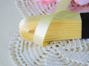 Панделка сатен -  Мед и мляко - 10м. №83