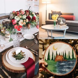 Шайба от дърво - 18,00 - 20,00 см