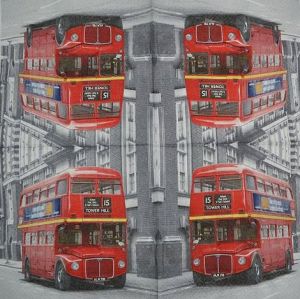 Салфетка Red Bus