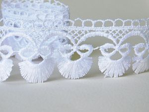Дантела  - Бяло - 1 м.