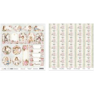 Комплект дизайнерска хартия - MOMENTS  - 24 листа