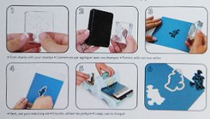 Комплект силиконови печати с щанци - 10 елемента