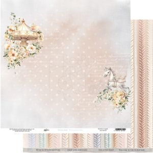 Комплект дизайнерска хартия - HELLO BABY - 18 листа