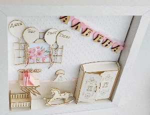 3D елементи за миниатюра - Легло