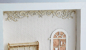 Комплект 3D елементи за миниатюра - Кухня  - 8 елемента