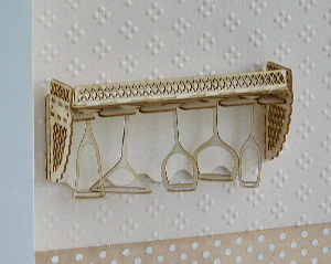 Комплект 3D елементи за миниатюра - Кухня  - 8 елемента