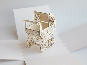 Елементи за експлодираща кутия - Бебешка количка