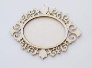 3D елементи за миниатюра - Рамка за картина с основа