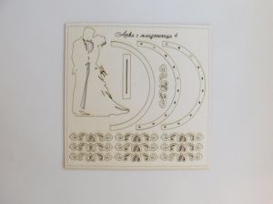 Елементи за експлодираща кутия - Балкон с младоженци