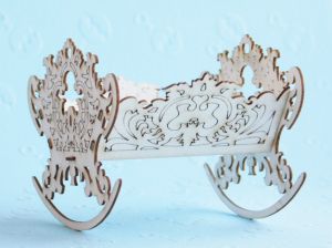 Елементи за експлодираща кутия - Бебешко легло люлка