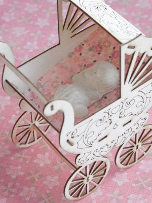 Елементи за експлодираща кутия - Бебешка количка