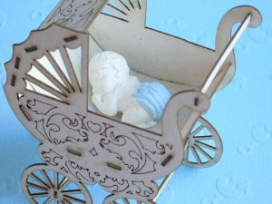 Елементи за експлодираща кутия - Бебешка количка