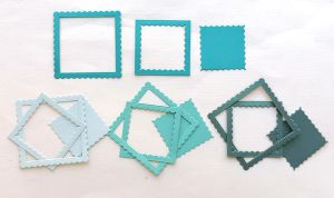 Рамки с основа -  12 елемента