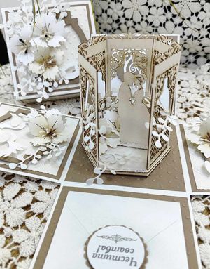 Заготовки за експлоадиращи кутии - 2 бр.- Бяло