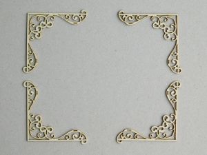 Ъгли - 4,60 х 4,60 см  - 4 бр.