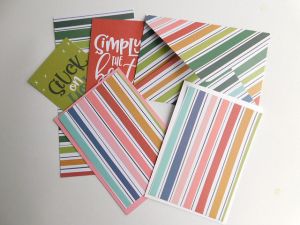 Заготовка за плик и картички - Succulent - 8 елемента