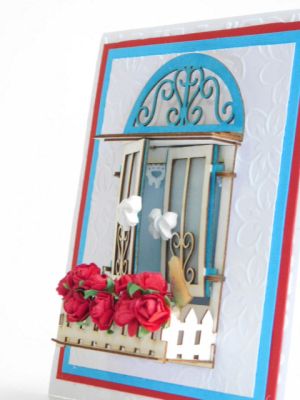 Отварящ се прозорец с балкон - 1 бр.