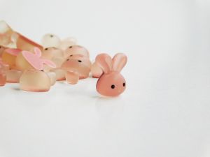 Розово зайче - 1 бр.