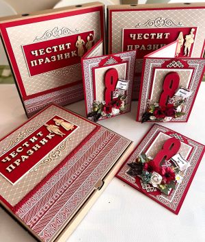 Дизайнерска хартия - Етно мотиви - Рамки А5 -1012