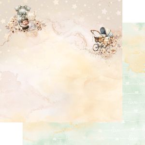 Комплект дизайнерска хартия - MY LITTLE BABY - 24 двустранни листа