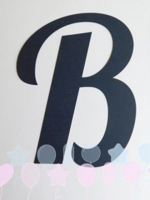 Букви за банер - В - 1 бр.