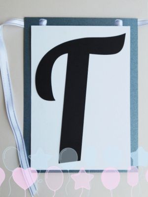 Букви за банер - Г - 1 бр.