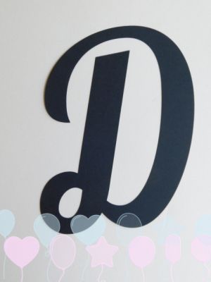 Букви за банер - Д - 1 бр.