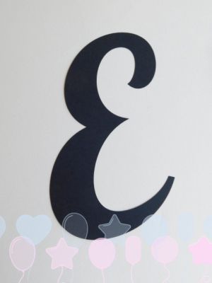 Букви за банер - Е - 1 бр.