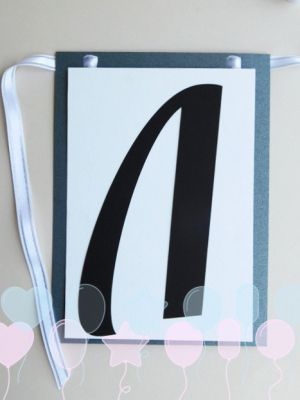 Букви за банер - Л - 1 бр.