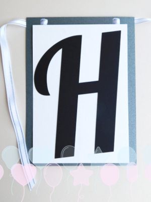 Букви за банер - Н - 1 бр.