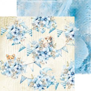 Комплект дизайнерска хартия - BOY & TOY - 24 листа