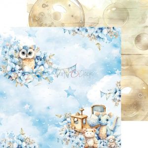 Комплект дизайнерска хартия - BOY & TOY - 24 листа