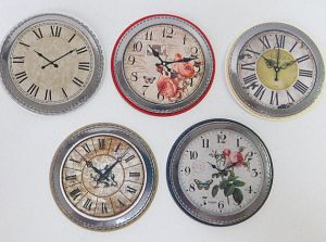 3D Часовници - 5 бр.