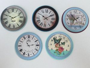 3D Часовници - 5 бр.