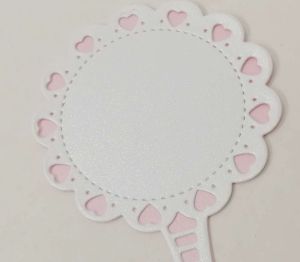 Бебешка дрънкалка Перла - Розово и Бяло - 4 елемента