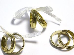 Декоративни сватбени халки - 3 комплекта 